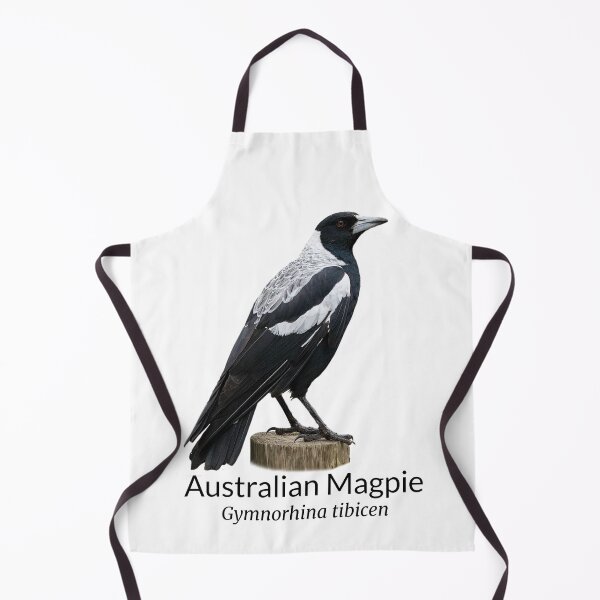 Item preview, Australian Magpie with Scientific Name designed and sold by Barry Callister Photography.