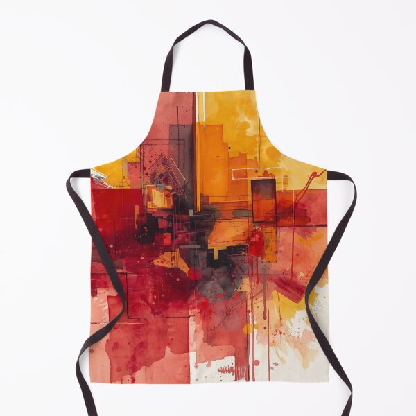 Item preview, Sunset Grid Abstract designed and sold by Harmonic_Layers.