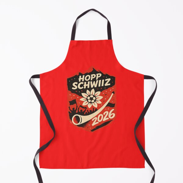 Item preview, Schwiiz Supporter 2026 – Red & Off-White designed and sold by Nationnova.