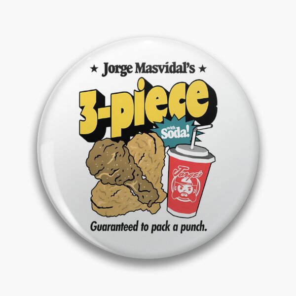 Item preview, Jorge Masvidal "3 Piece And a Soda" Guaranteed To Pack a Punch designed and sold by JeyVel.