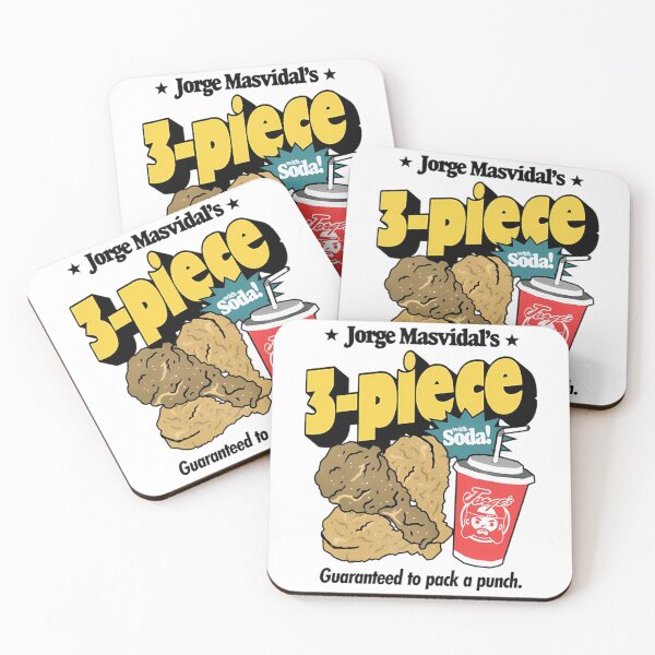 Item preview, Jorge Masvidal "3 Piece And a Soda" Guaranteed To Pack a Punch designed and sold by JeyVel.
