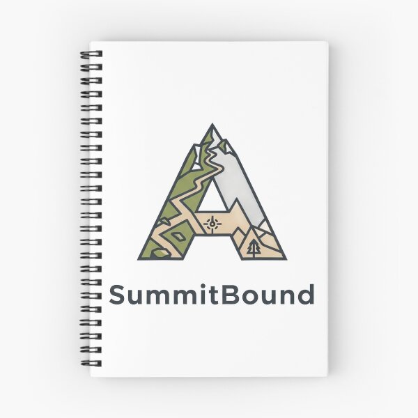 Item preview, A stylized letter A made up of different terrain maps, symbolizing adventure designed and sold by VerizalShop.