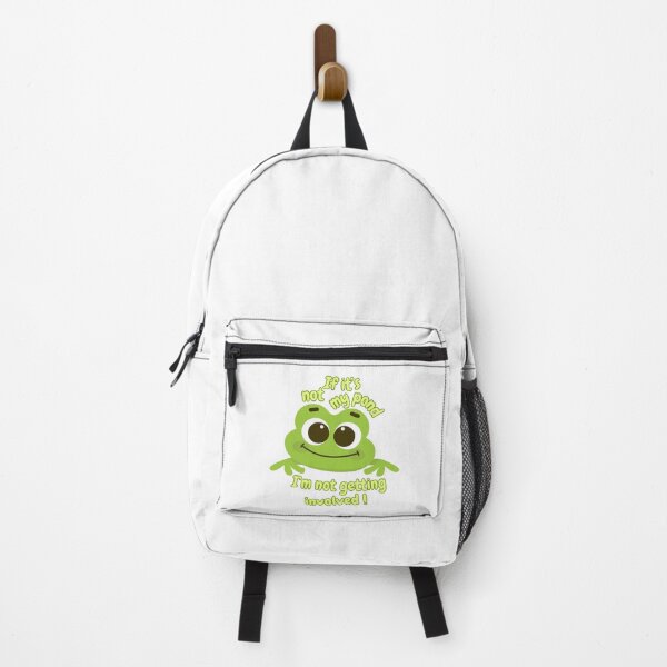 Item preview, If it's not my pond, I'm not getting involved - Frog designed and sold by LazyDuo.