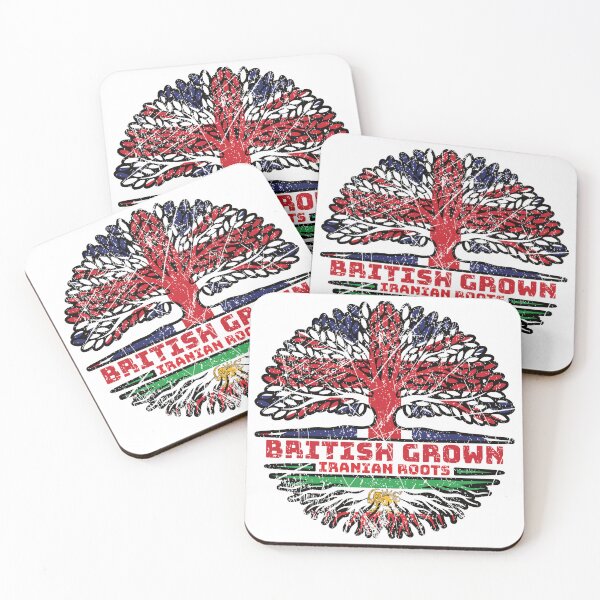 Item preview, British Grown, Iranian Roots – Lion and Sun (Shir o Khorshid) Heritage Design designed and sold by FlagX.