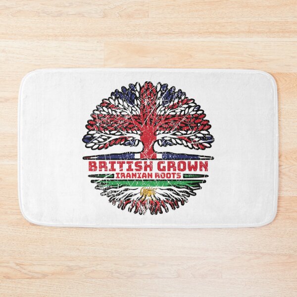 Item preview, British Grown, Iranian Roots – Lion and Sun (Shir o Khorshid) Heritage Design designed and sold by FlagX.