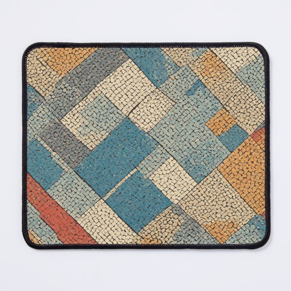 Item preview, Abstract Geometric Stone Mosaic with Diagonal Tessellation designed and sold by Virtuals1.