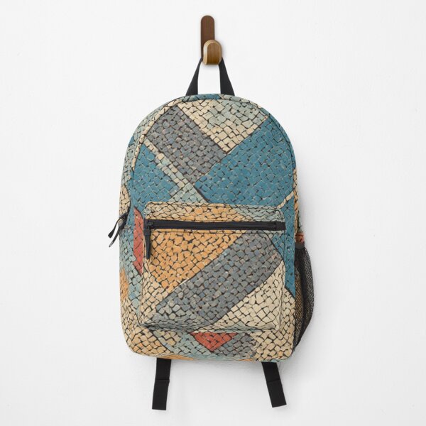Item preview, Abstract Geometric Stone Mosaic with Diagonal Tessellation designed and sold by Virtuals1.