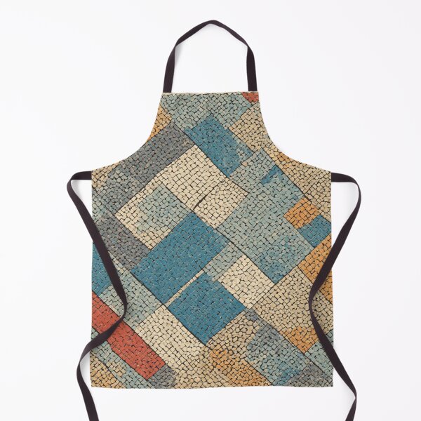 Item preview, Abstract Geometric Stone Mosaic with Diagonal Tessellation designed and sold by Virtuals1.
