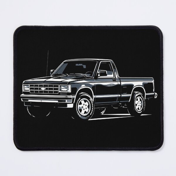 Item preview, 1990 Chevrolet S-10 Pickup – Classic American 4x4 Truck Art designed and sold by Stinky Lincy's Apparel Company.