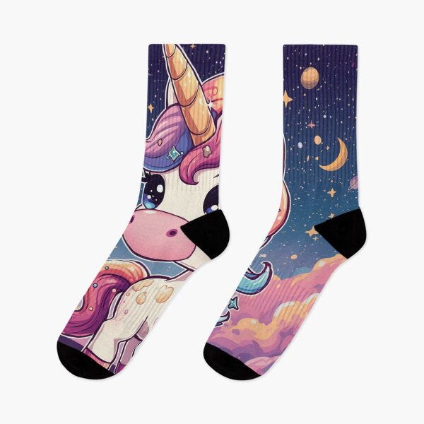 Item preview, Cute Cosmic Unicorn Illustration designed and sold by Uniquely Yours.