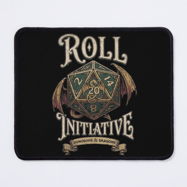Item preview, DnD Roll Initiative vintage designed and sold by MrHide.