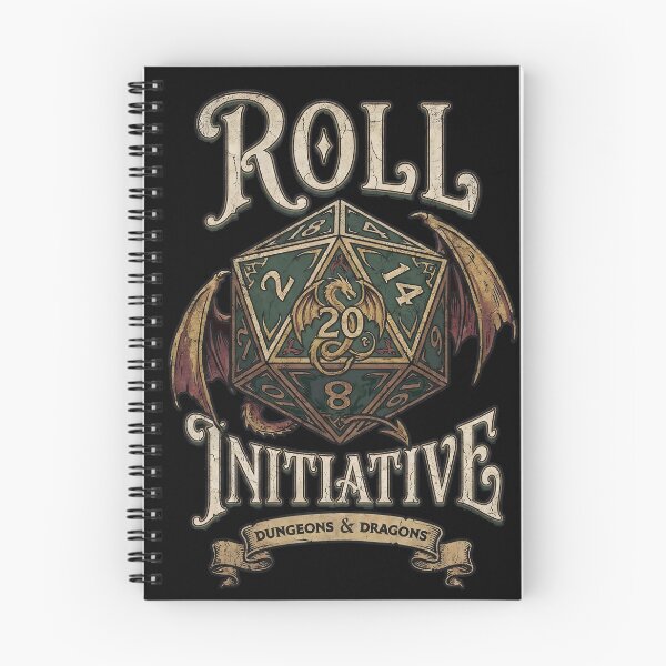 Item preview, DnD Roll Initiative vintage designed and sold by MrHide.