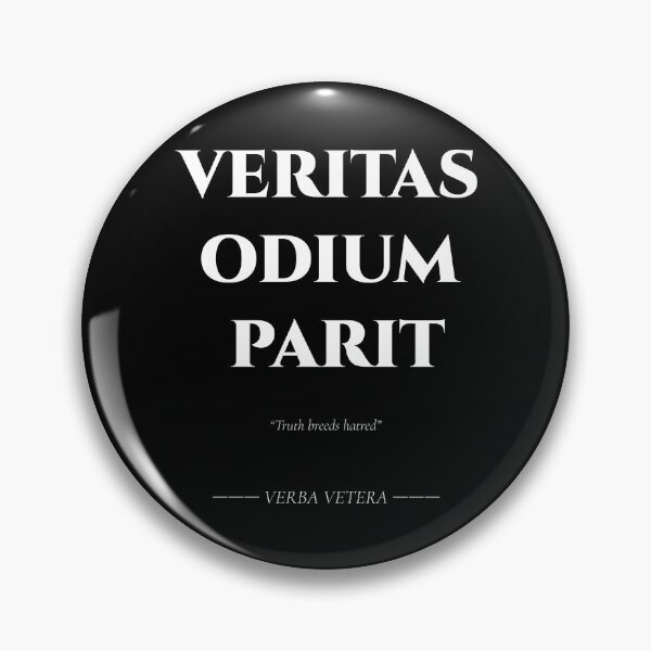 Item preview, Veritas Odium Parit – Latin Quote on Truth and Conflict designed and sold by BrushRushX.