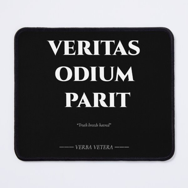 Item preview, Veritas Odium Parit – Latin Quote on Truth and Conflict designed and sold by BrushRushX.