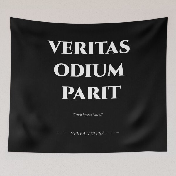 Item preview, Veritas Odium Parit – Latin Quote on Truth and Conflict designed and sold by BrushRushX.