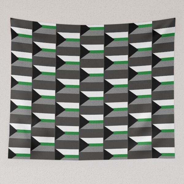 Item preview, Retro Demiromantic Pride Flag designed and sold by TackyTime.