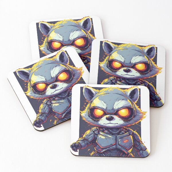 Item preview, 80s Robo-Racoon Comic Art designed and sold by owi-art.
