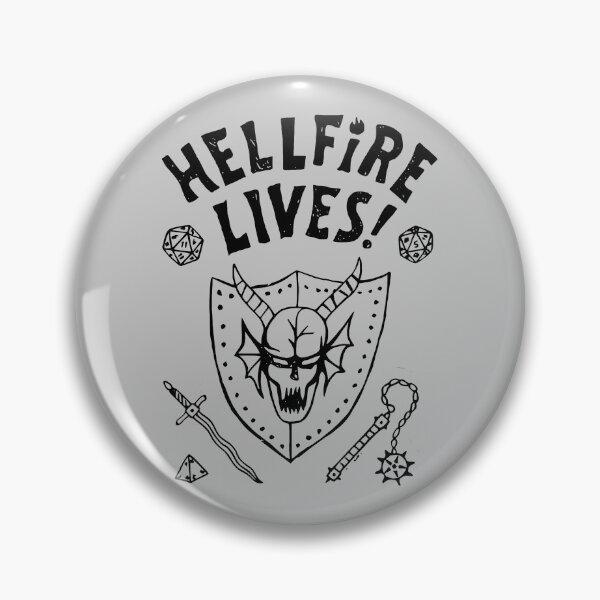 Item preview, Hellfire Lives Stranger Things designed and sold by mkguerrero.
