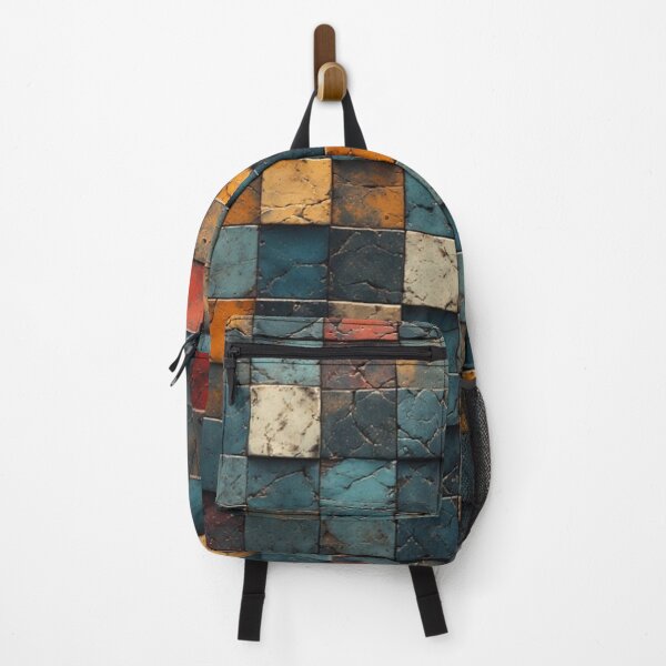 Item preview, Abstract Weathered Stone Tile Mosaic Grid designed and sold by Virtuals1.