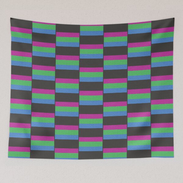 Item preview, Retro Poly Polysexual Pride Flag designed and sold by TackyTime.
