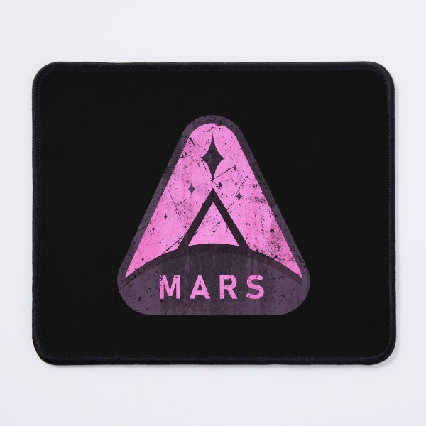 Aperçu de l'œuvre Écusson MARS violet spatial créée et vendue par technotron.