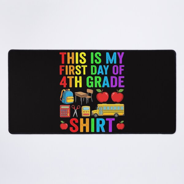 Item preview, My First Day of 4th Grade Fourth School Boys Girls designed and sold by Vexat062Art.