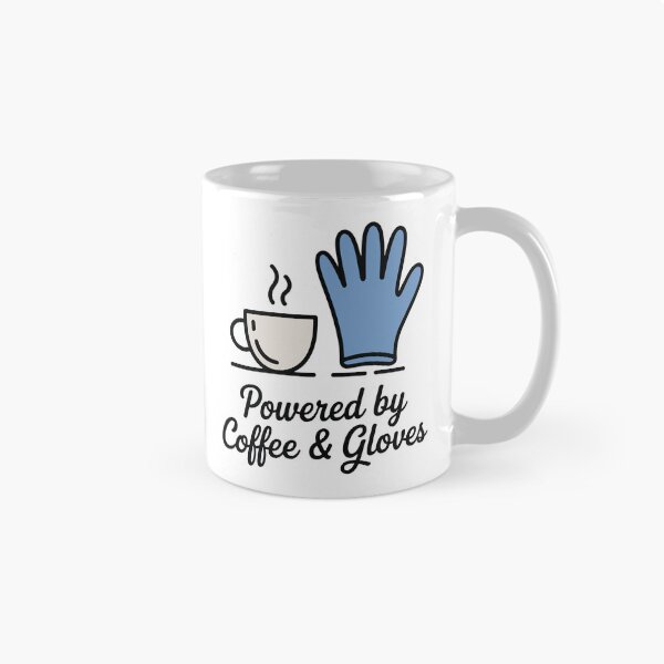 Item preview, Powered By Coffee & Gloves designed and sold by Creative League Ignite.