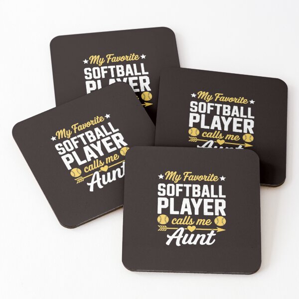 Item preview, My Favorite Softball Player Calls Me Aunt Softball Aunt designed and sold by MichaelStalkas.