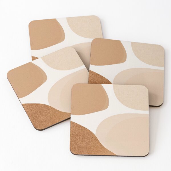 Item preview, Minimalist Abstract Art with Warm Earth Tones designed and sold by Cozyartsss.
