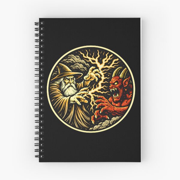 Item preview, The Wizard And The Demon designed and sold by Agora-Arts.