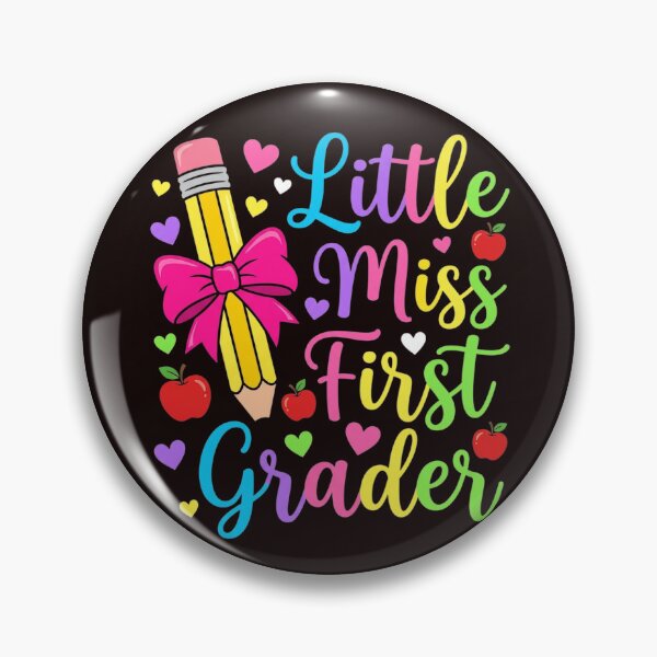 Item preview, Little Miss First Grader Back To School 1st Grade Kids designed and sold by MichaelStalkas.