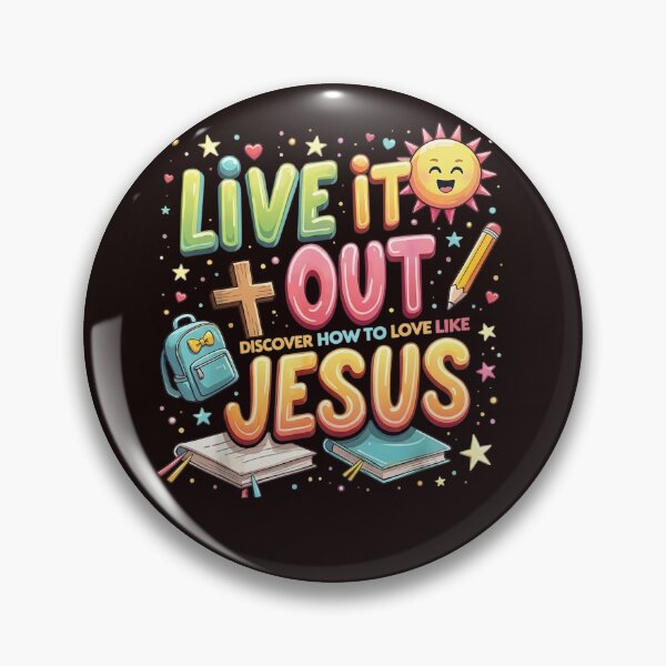 Item preview, Live it Out Bible School 2026 Christian Youth Camp designed and sold by MichaelStalkas.