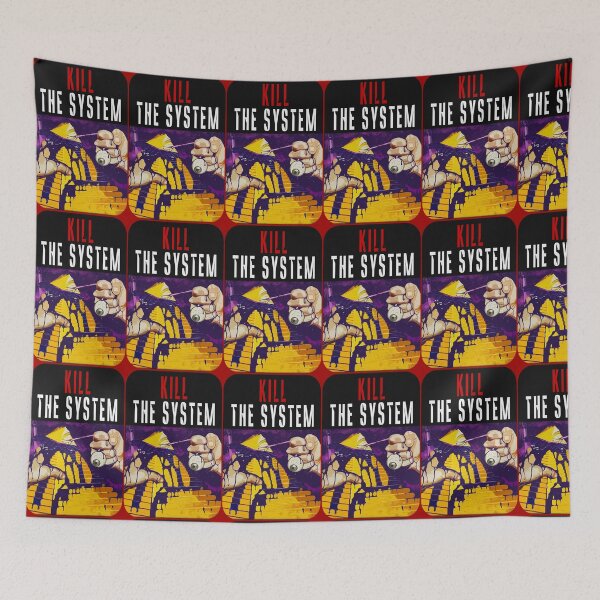 Item preview, Kill the System – Anti System Pyramid Eye Street Art Design designed and sold by Topoartispp.