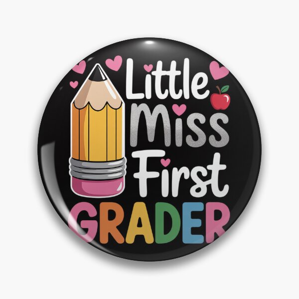 Item preview, Little Miss 1st Grader First Day Of School Hello First Grade designed and sold by Vexat062Art.