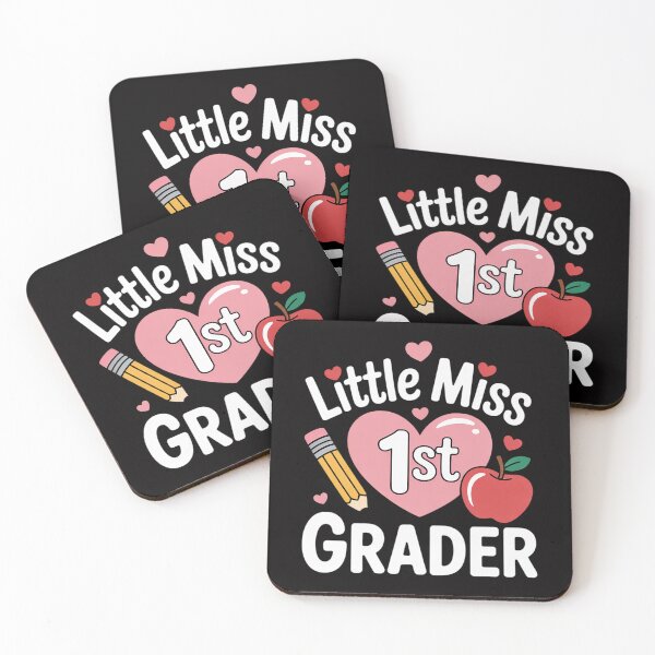 Item preview, Little Miss 1st Grader First Day Of Hello First Grade Girls designed and sold by Vexat062Art.