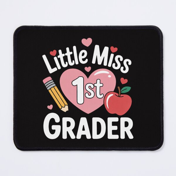 Item preview, Little Miss 1st Grader First Day Of Hello First Grade Girls designed and sold by Vexat062Art.