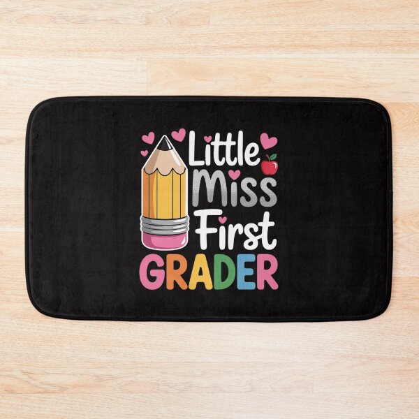 Item preview, Little Miss 1st Grader First Day Of School Hello First Grade designed and sold by Vexat062Art.