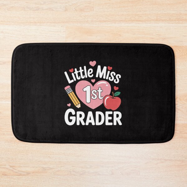 Item preview, Little Miss 1st Grader First Day Of Hello First Grade Girls designed and sold by Vexat062Art.