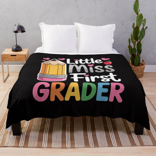 Item preview, Little Miss 1st Grader First Day Of School Hello First Grade designed and sold by Vexat062Art.