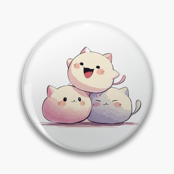 Item preview, Dango Cat Trio designed and sold by Shinsei-Shop.