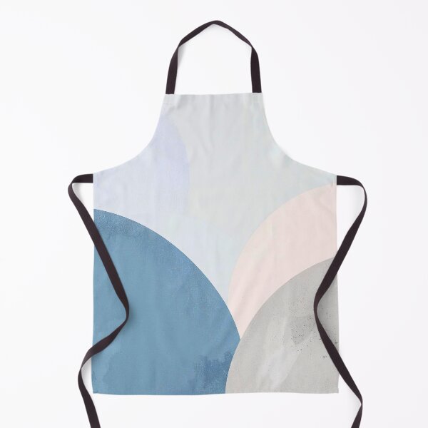 Item preview, Ethereal Blue Geometric Spheres Abstract designed and sold by Cozyartsss.