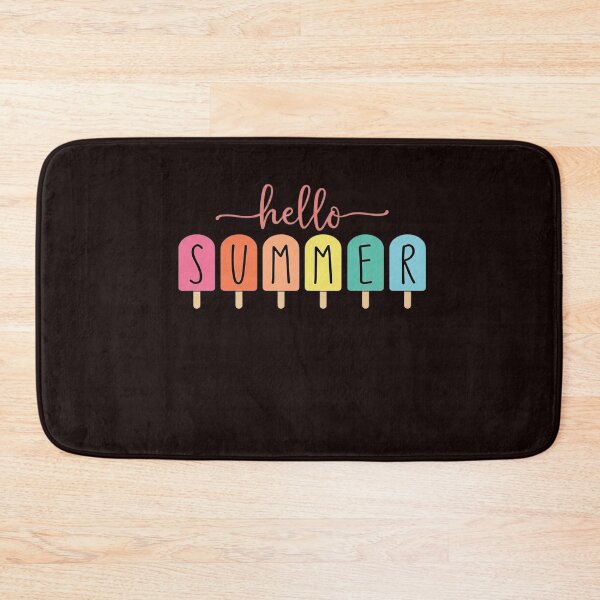 Item preview, Hello Summer Vacation Ice Cream Popsicle Ice Lolly Gift Men Women Girls Kids designed and sold by MichaelStalkas.