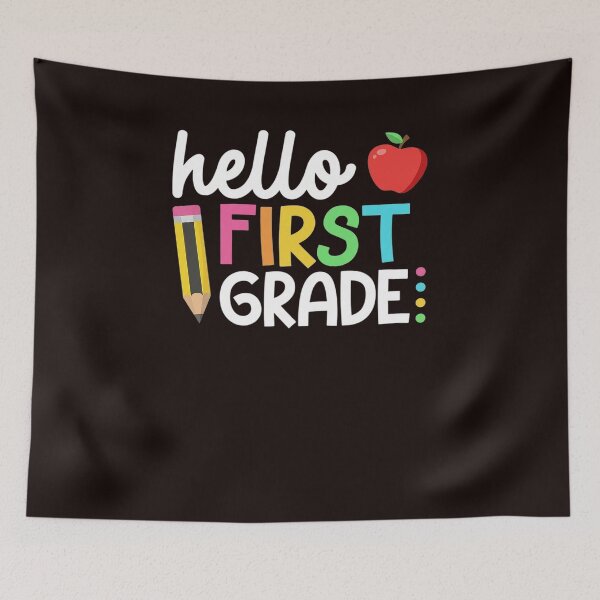 Item preview, Hello First Grade Team 1st Grade Back to School Teacher Kids designed and sold by MichaelStalkas.