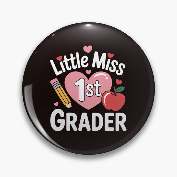 Item preview, Little Miss 1st Grader First Day Of Hello First Grade Girls designed and sold by MichaelStalkas.