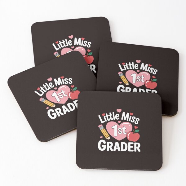 Item preview, Little Miss 1st Grader First Day Of Hello First Grade Girls designed and sold by MichaelStalkas.