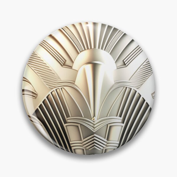 Item preview, ALL CHROME - Art Deco - PATTERN - Chrome designed and sold by CleverCulture.