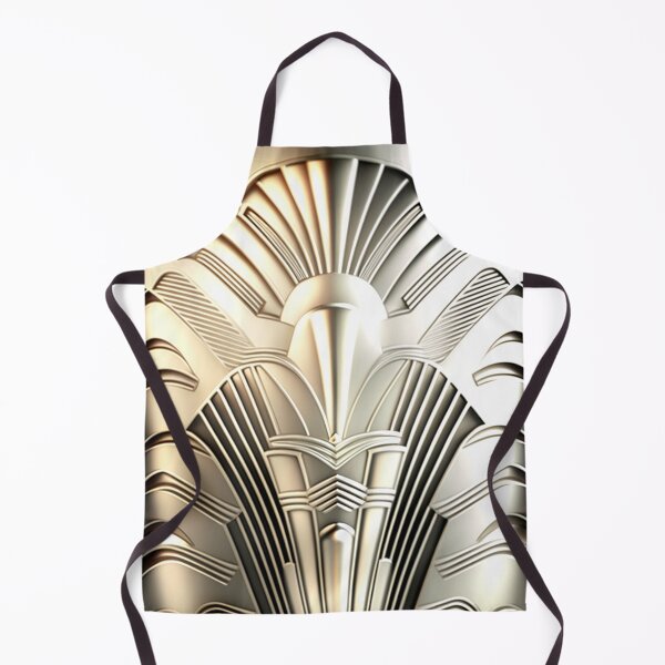 Item preview, ALL CHROME - Art Deco - PATTERN - Chrome  designed and sold by CleverCulture.