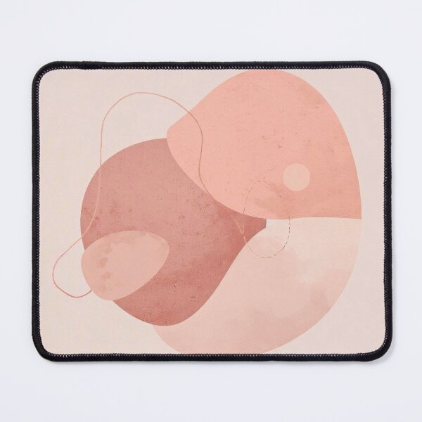Item preview, Warm Blush & Terracotta Organic Abstract designed and sold by Cozyartsss.