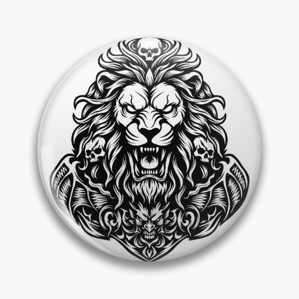 Item preview, Lion from The Hell designed and sold by MohamedRashed15.