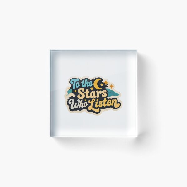 Item preview, To the stars who listen… designed and sold by ameliaco.
